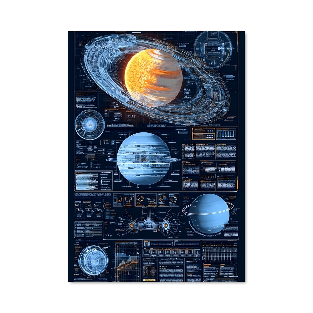 Poster Solar system
